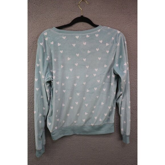 Honeydew Velour Pajama Set-Hearts-Size Small - Picture 6 of 11